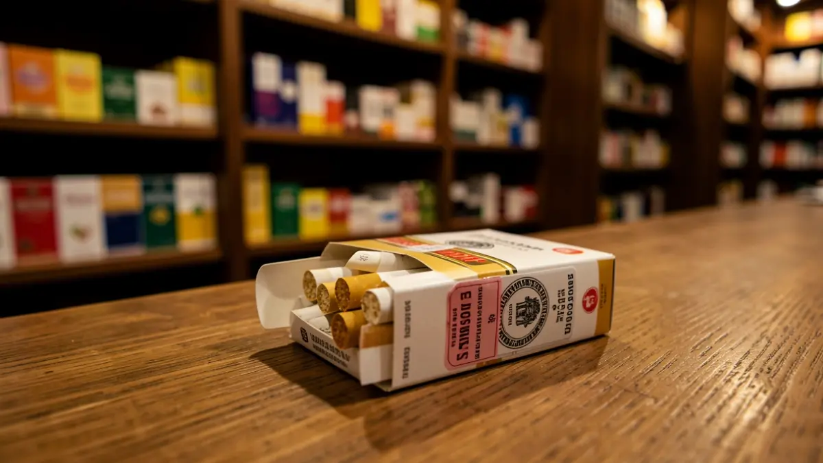 Imagen genérica de paquetes de tabaco en un estanco.