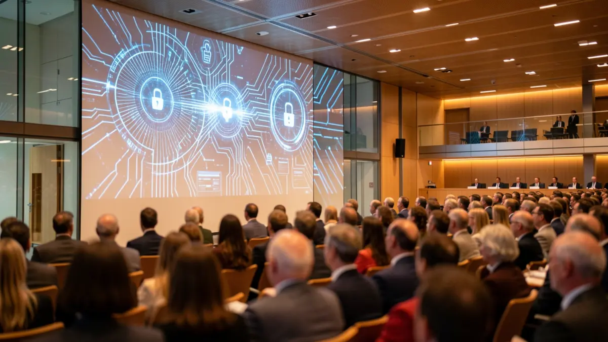 Generic image of a cybersecurity congress.