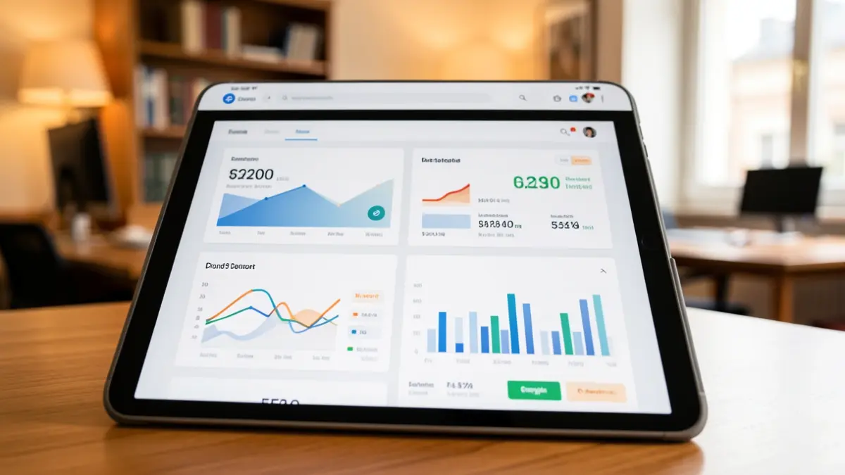 Digital banking application interface for fund distribution.