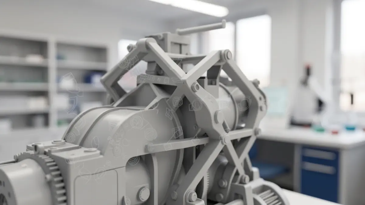 Imagen genérica de tecnología, detalle de un archivo 3D con marca de agua.