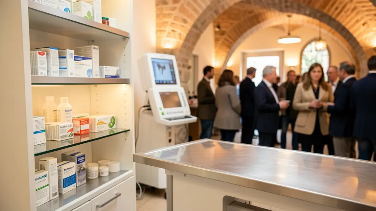 Imagen genérica de una clínica veterinaria moderna en Cataluña.