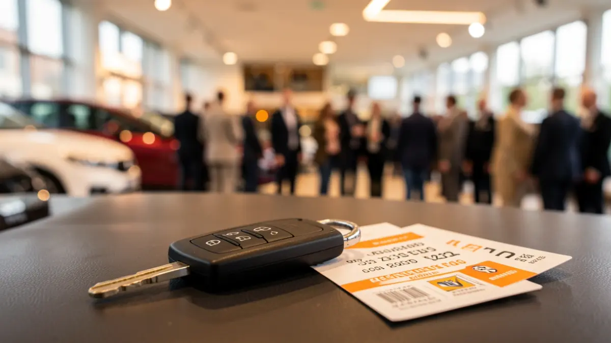 Imagen genérica de un premio de coche.