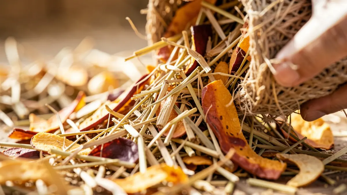 Transformation of agri-food waste into new products.