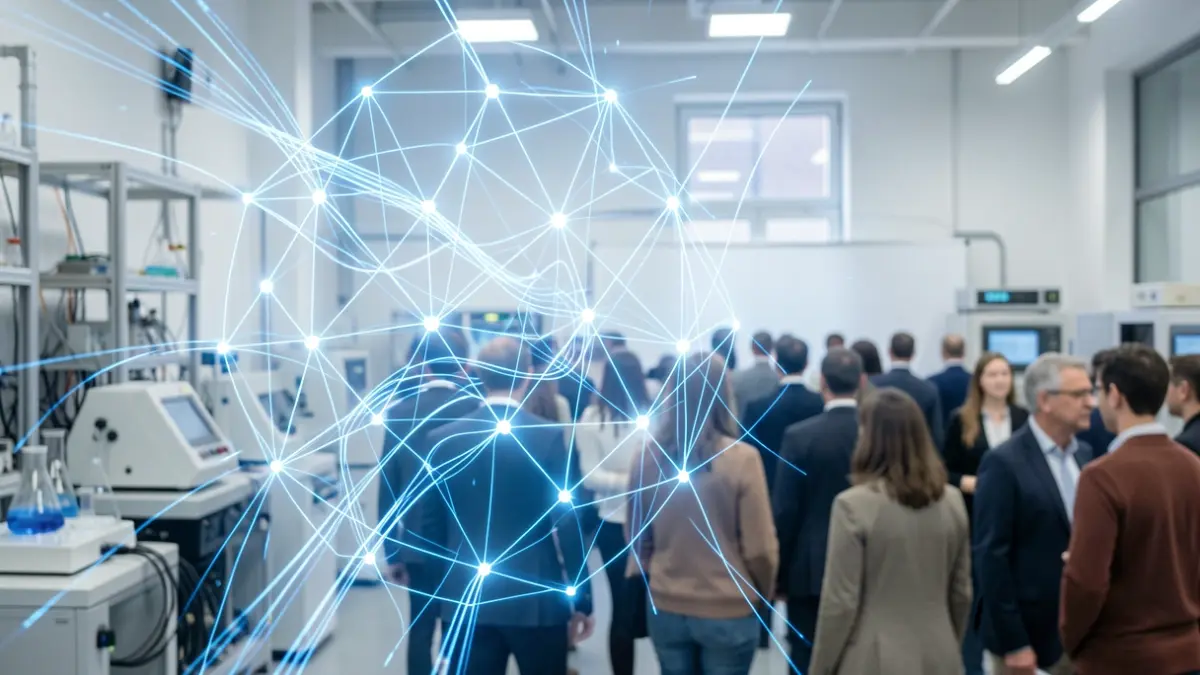Imaxe xenérica de intelixencia artificial e aplicacións científicas.
