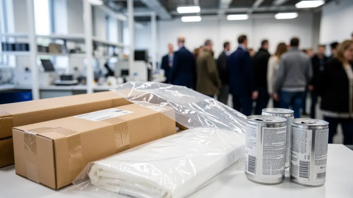 Generic image of packaging materials.