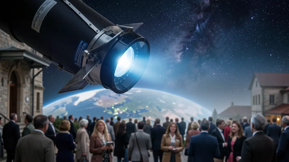 Generic image of a satellite sensor measuring Earth's fluorescence.