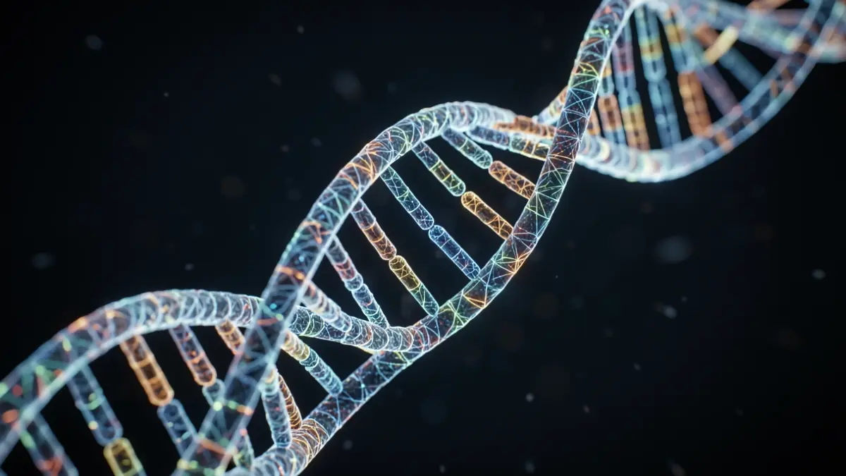 Generic image of DNA's three-dimensional architecture.