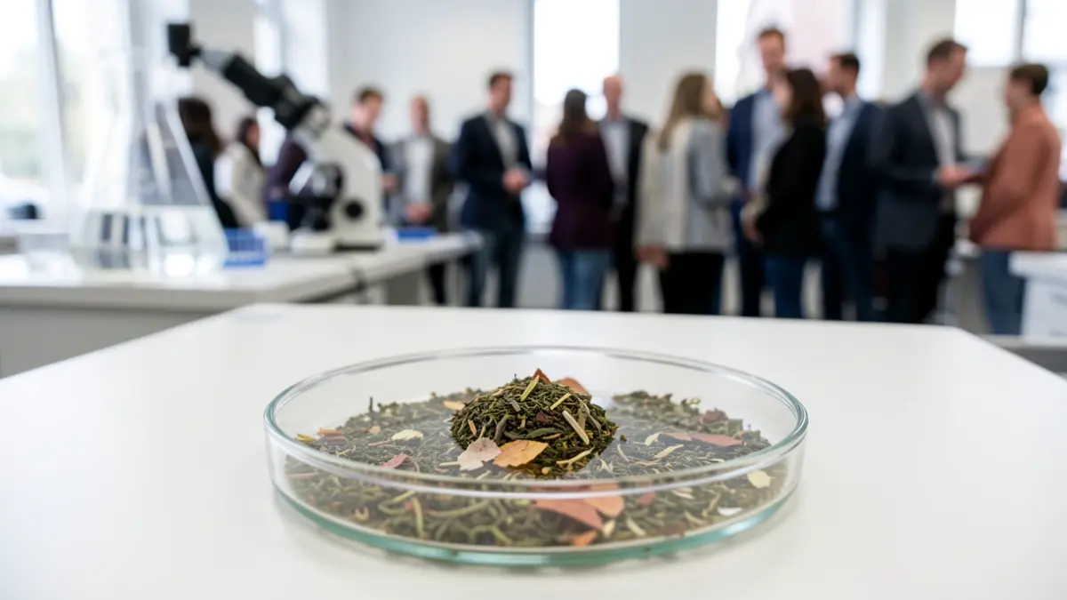 Generic image of a laboratory conducting compostability tests.