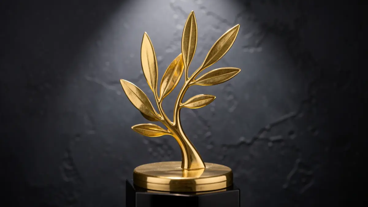 Generic award trophy for business in Andalucía.