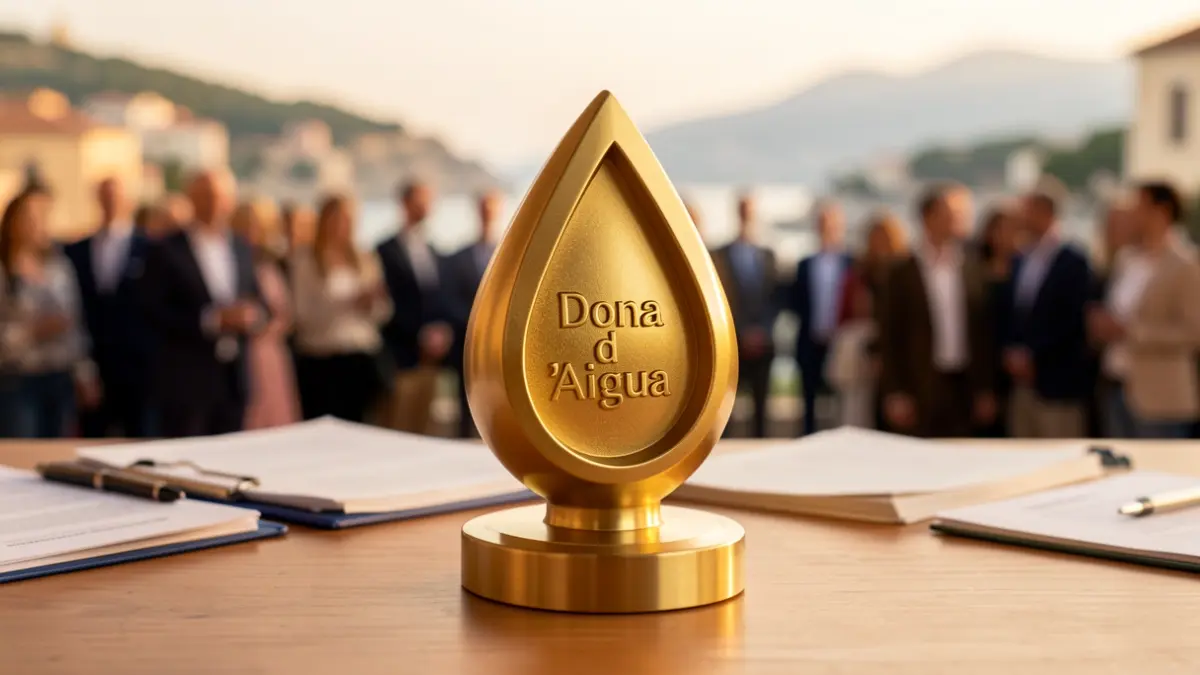 Premio Mujer de Agua, un galardón que reconoce a empresas del Vallès Oriental por su responsabilidad social.