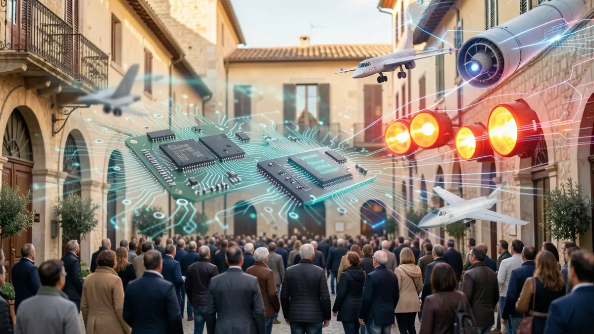 Generic image of technology applied to security and defense.