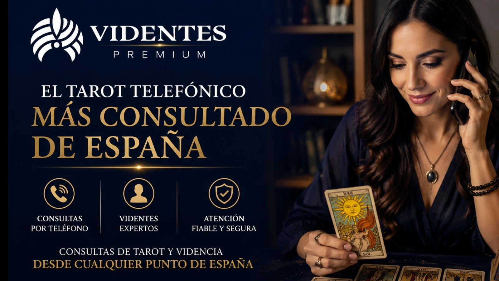 VIDENTES PREMIUM, uno de los servicios de tarot telefónico más consultados de España