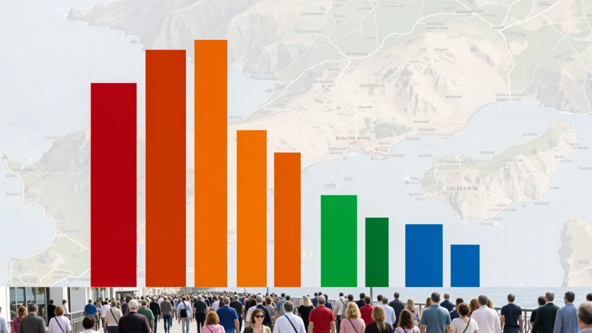 Generic image: showing high and low data points.