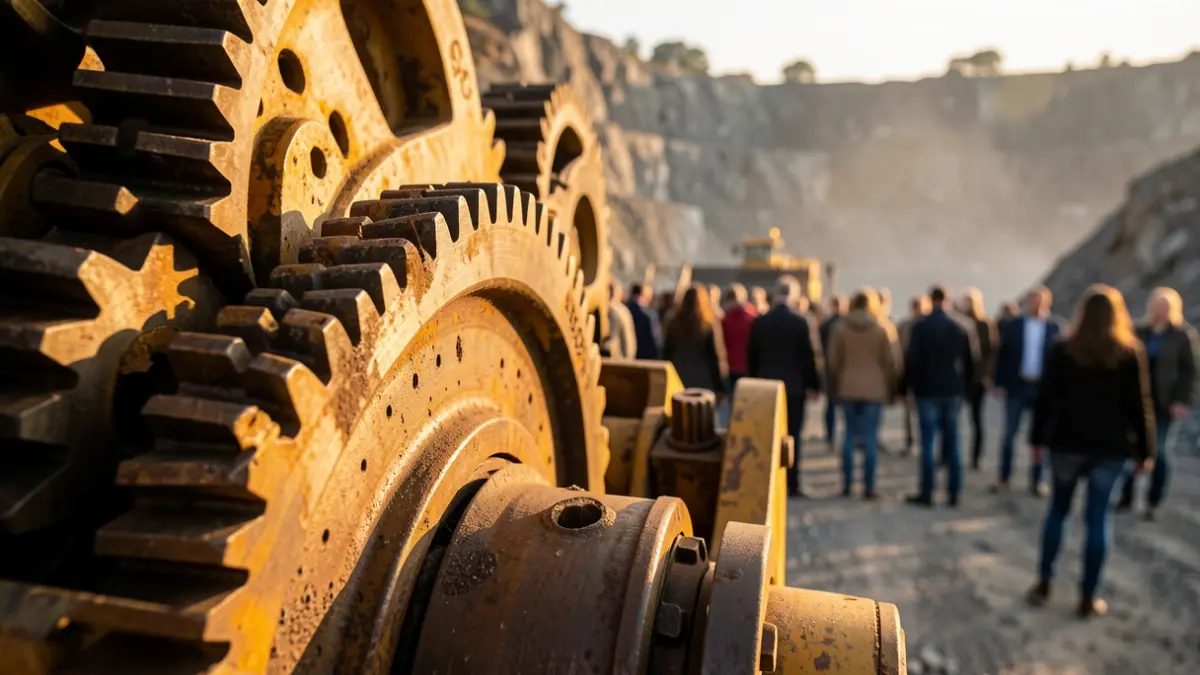 Generic image of industrial machinery in a quarry.
