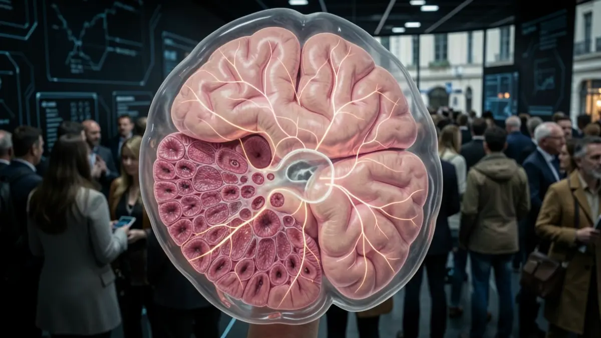 Generic image of brain cells with neural pathways.