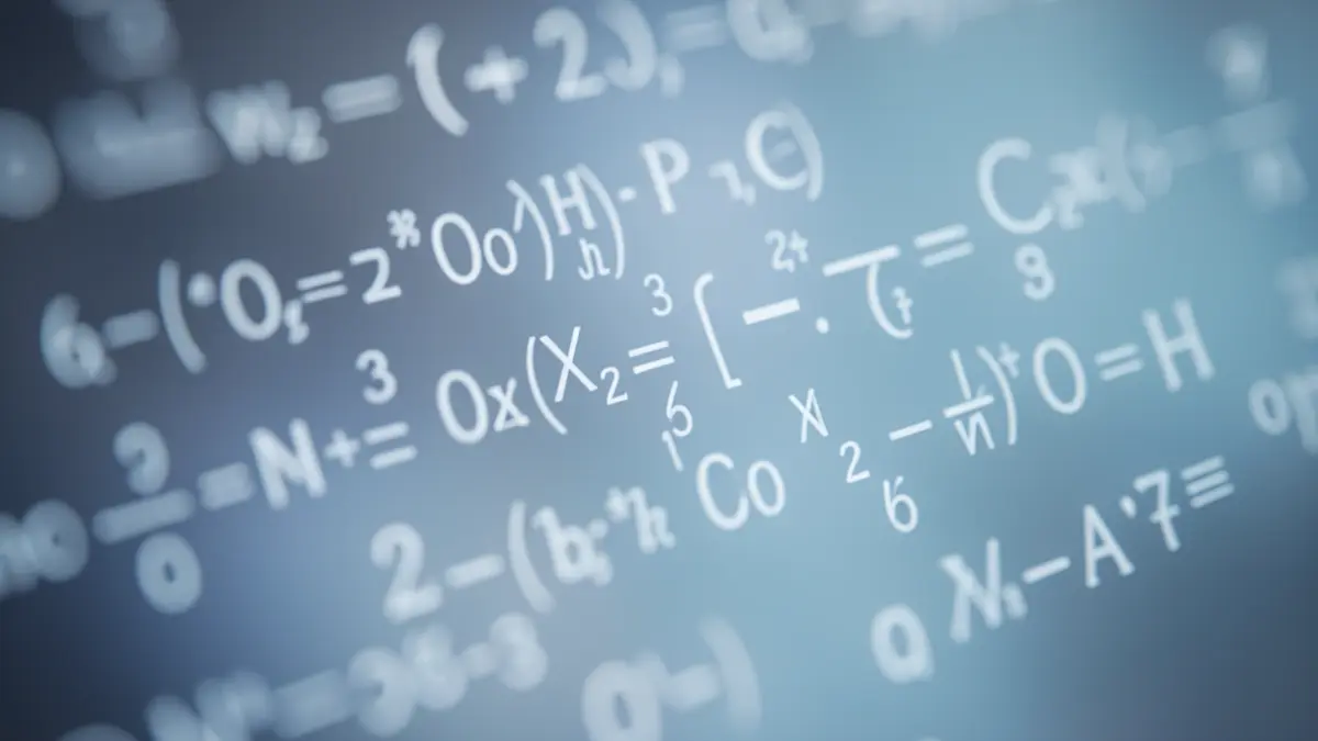 Generic image of an abstract mathematical formula on a digital background.