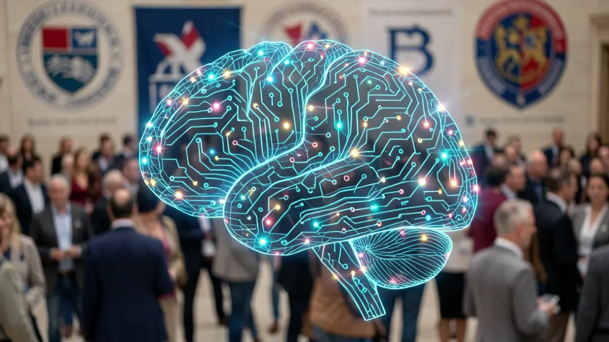 Imagen genérica de un cerebro estilizado con circuitos.