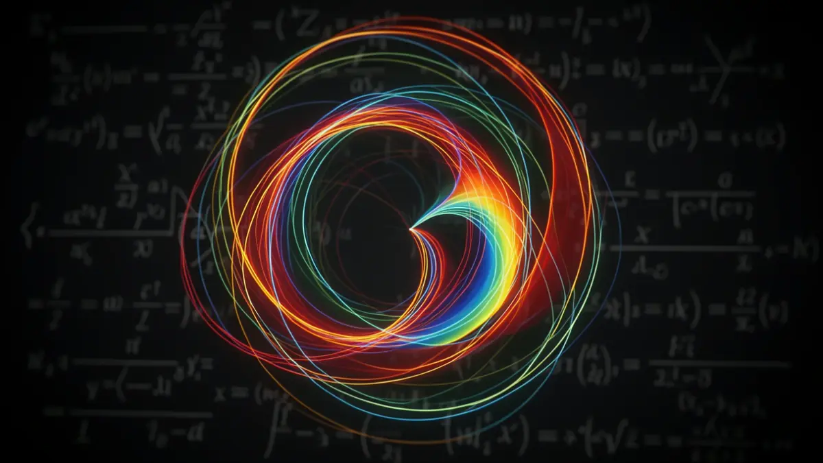 Imagen genérica de representaciones abstractas de leyes científicas y modelos matemáticos.